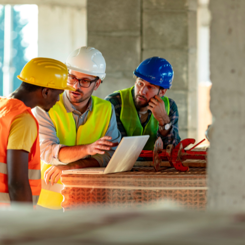 Construction team